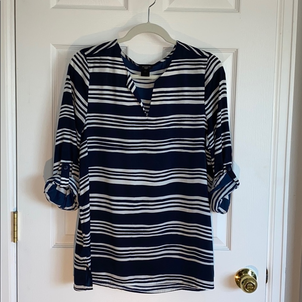 Ann Taylor Factory Striped Tunic